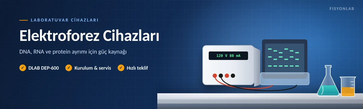 FisyonLab elektroforez güç kaynağı