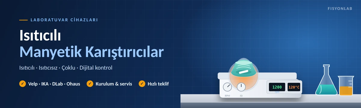 Isıtıcılı manyetik karıştırıcılar: analog, dijital ve çoklu karıştırıcı modelleri