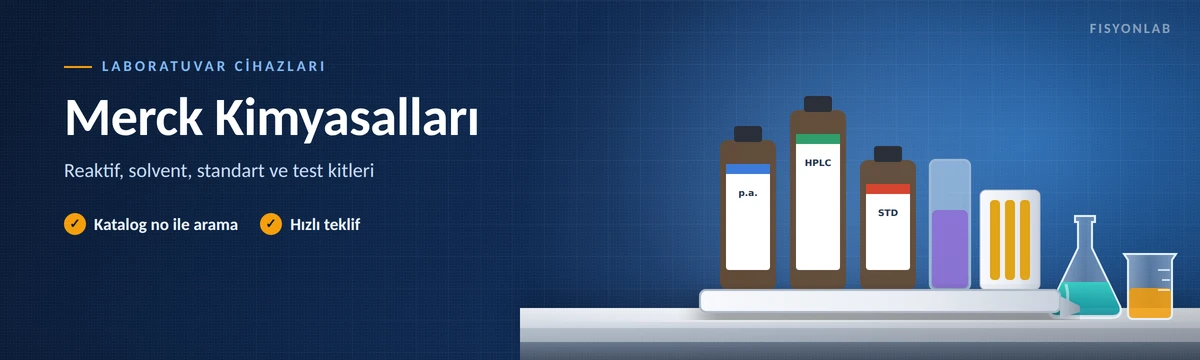 FisyonLab Merck laboratuvar kimyasalları ve reaktifler
