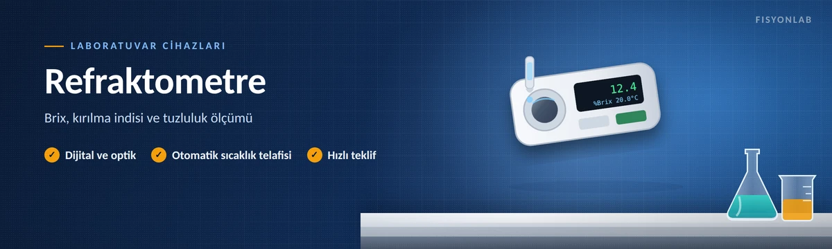 FisyonLab dijital refraktometre cihazları