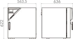 Binder BD 56 Fansız 57 Litre İnkübatör +5°C ... +100°C