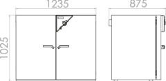 Binder BD 400 Fansız 400 Litre İnkübatör +5°C ... +100°C