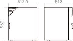 Binder BF 260 Fanlı 257 Litre İnkübatör +5°C ... +100°C