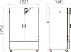 Binder KB 720 Soğutmalı İnkübatör 698 Litre 0°C ... +100°C
