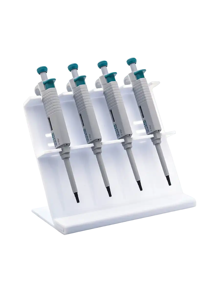 ISOLAB Mikropipet Standı - 4 Pipet İçin - Kutusuz