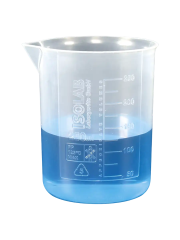 ISOLAB Beher - P.P - Kısa Form - Kabartma Skala - 1000 ml