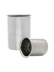 ISOLAB Beher - Kısa Form - Paslanmaz Çelik - 500 ml