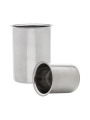 ISOLAB Beher - Kısa Form - Paslanmaz Çelik - 500 mL