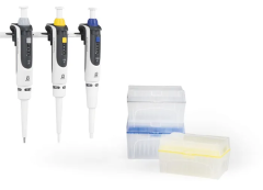 Brand 705893 Standart Transferpette ® S 0,5-10 µl , 10-100 µl, 100-1000 µl Ayarlanabilir Otomatik Pipet Seti ve Askı