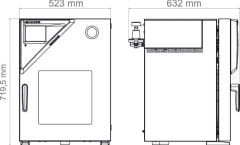 Binder VLD 23 Vakum Etüv 23 Litre +15°C ... +200°C ( Yanıcı Solventler İçin )