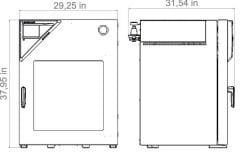 Binder VDL 115 Vakum Etüv 115 Litre +15°C ... +200°C ( Yanici Solventler İçin )