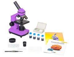 LEVENHUK Rainbow 2L PLUS Mikroskop Amethyst
