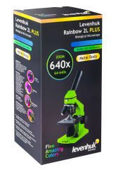 LEVENHUK  Rainbow 2L PLUS Mikroskop Azure