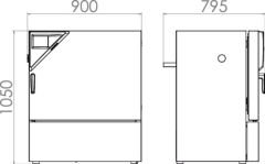 Binder KBF 115 İklimlendirme Test Kabini 102 Litre 0°C ... +70°C / 10 % ... 80 % Rh
