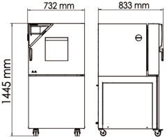 Binder MK 56 Nemsiz Klimatik Test Kabini 60 Litre -40°C ... +180°C