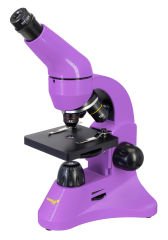 LEVENHUK Rainbow 50L PLUS Mikroskop Amethyst 64–1280x