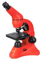 LEVENHUK Rainbow 50L PLUS Mikroskop Orange 64–1280x