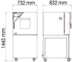 Binder MKF 56 Klimatik Test Kabini 60 Litre -40°C ... +180°C / 10 % ... 98 % Rh