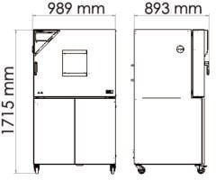 Binder MKF 115 Klimatİk Test Kabini 115 Litre -40°C ... +180°C / 10 % ... 98 % Rh