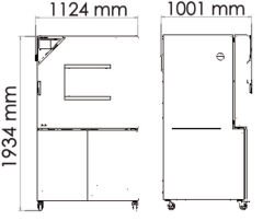 Binder MKT 240 Nemsiz Klimatik Test Kabini 228 Litre -70°C ... +180°C
