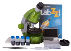 LEVENHUK LabZZ M101 Yeşil Mikroskop