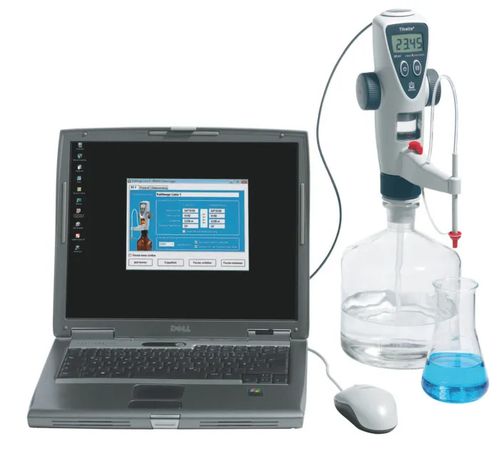 Brand 4760261 Titrette® Dijital Büret 50 ml RS 232 Çıkışlı