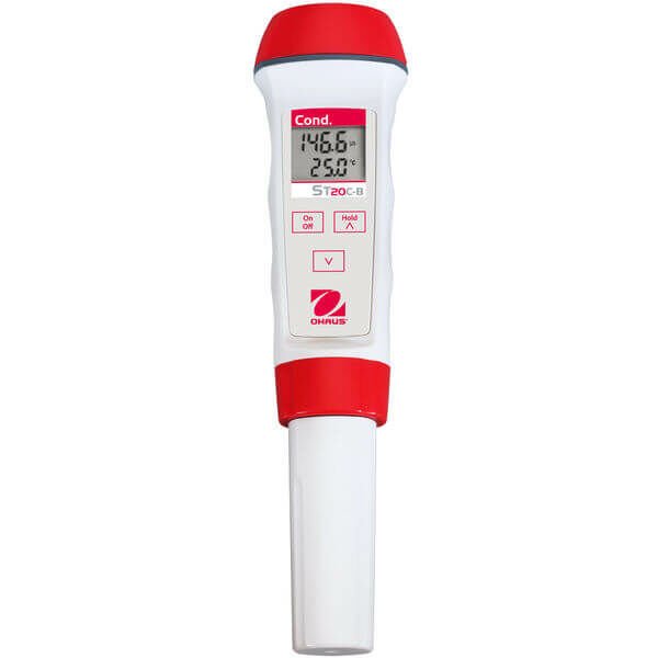 Ohaus ST20C-B Kalem Tipi İletkenlik Ölçer 0–1999 ms/cm  0.0 – 99.0 °C 0.1 ms/cm