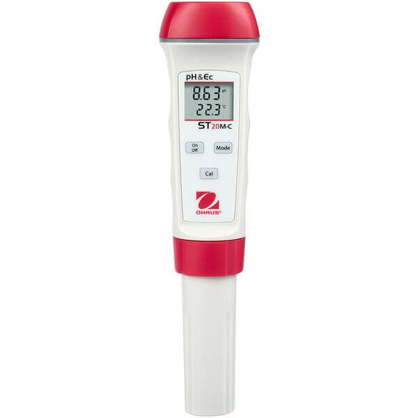 Ohaus ST20M-C Kalem Tipi pH / İletkenlik / Tuzluluk / Sıcaklık Ölçümü 0.0-99.0 °C  0.00-14 pH  0.00-19.99 ms/cm  0.0-10.0 ppt