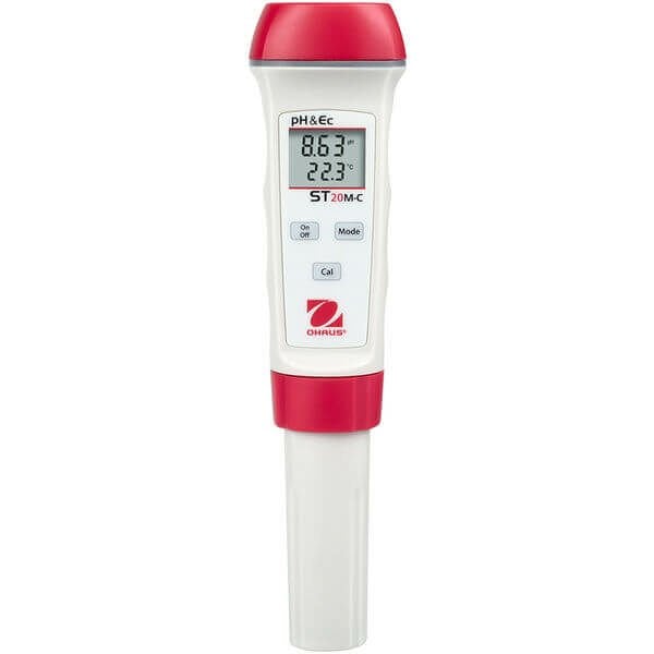 Ohaus ST20M-C Kalem Tipi pH / İletkenlik / Tuzluluk / Sıcaklık Ölçümü 0.0-99.0 °C  0.00-14 pH  0.00-19.99 ms/cm  0.0-10.0 ppt