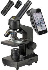 BRESSER National Geographic 40–1280x Mikroskop Akıllı Telefon Tutuculu