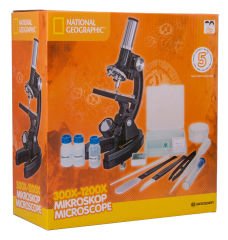 BRESSER National Geographic 300–1200x Mikroskop