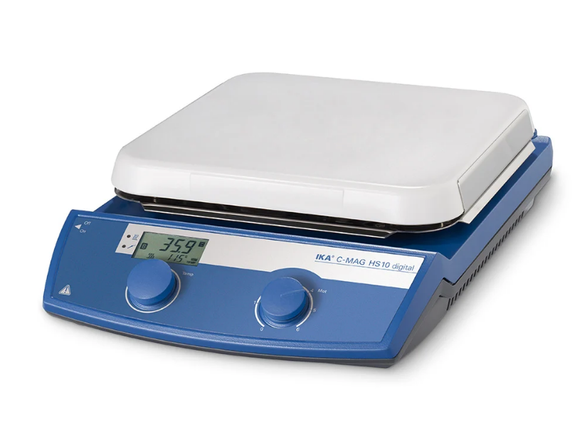 IKA  C-MAG HS 10  Digital Isıtıcılı Manyetik Karıştırıcı 100 - 1500 rpm  15 Litre 500 °C