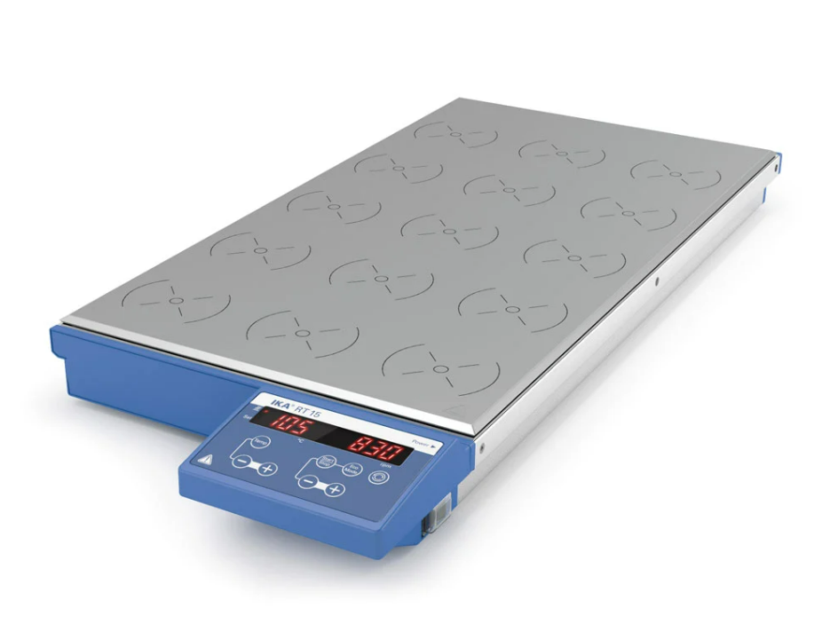 RT 15 Isıtıcılı Manyetik Karıştırıcı 0-1000 rpm 0,4  Litre x 15 120 °C