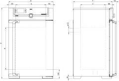 Memmert UN75 Fansız Etüv 74 Litre ( Kuru Hava Sterilizatörü ) +20°C ... +300°C