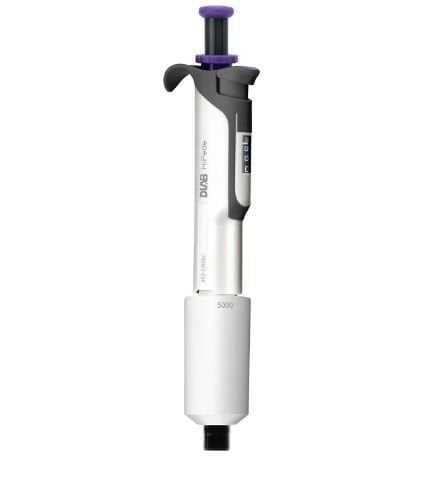 DLAB 7030611045 HiPette Colorful Fully 500-5000 μL Ayarlanabilir Otomatik Pipet - Otoklavlanabilir