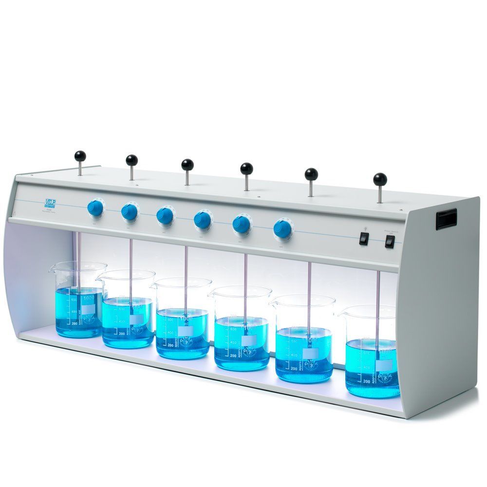 Velp FC6S Jar Test Cihazı Flokülatör 10-300 rpm