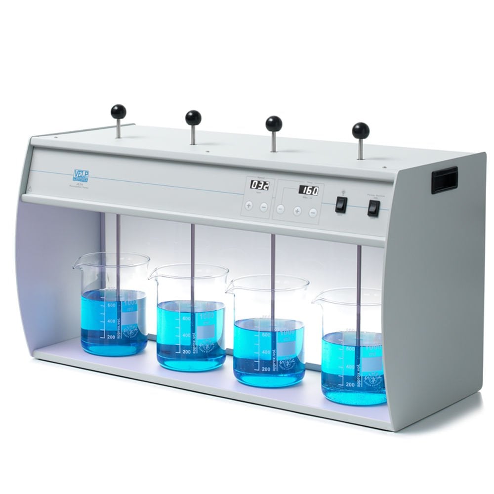 Velp JLT4 Jar Test Cihazı Flokülatör 10-300 rpm
