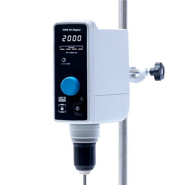 Velp OHS 40 Dijital Mekanik Karıştırıcı 30-2000 rpm 25.000 mPa