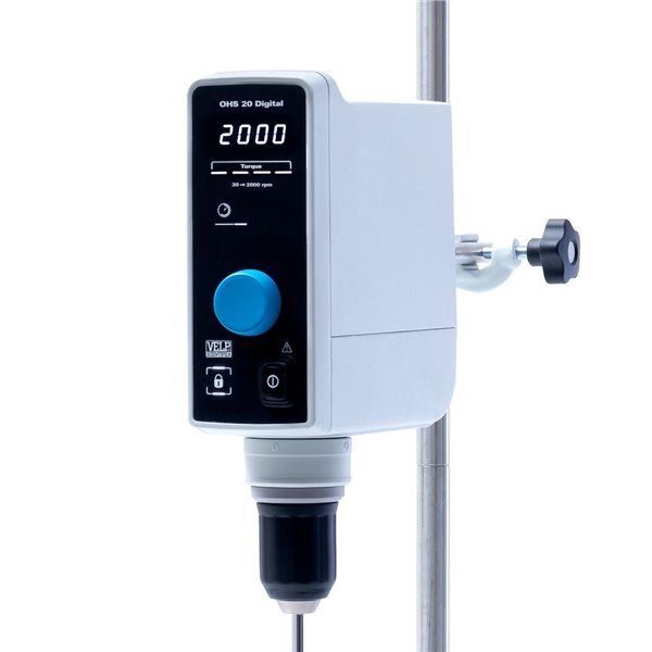 Velp OHS 20 Dijital Mekanik Karıştırıcı 30-2000 rpm 10.000 mPa