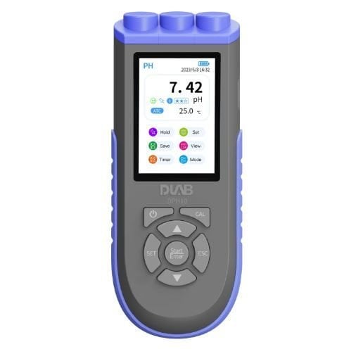 DLAB 4090010105 DPC10 Taşınabilir ph, ORP, Tuzluluk, Direnç, İletkenlik, TDS Ve Sıcaklık Ölçer