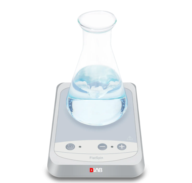 DLAB FlatSpin Ultra Düz Kompakt Manyetik Karıştırıcı  0,8 Litre /  15 - 1.500 rpm