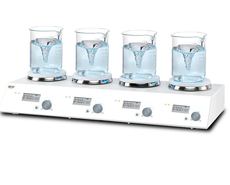 DLAB MS-M-S4 4 Bölmeli Dijital Manyetik Karıştırıcı 4 X 3 Litre