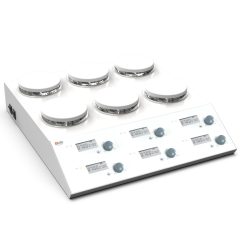 DLAB MS-M-S6 6 Bölmeli Dijital Manyetik Karıştırıcı 6 x 3 Litre 200-1500rpm