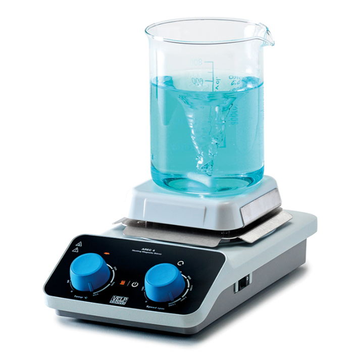 Velp AREC 4 Seramik Plakalı Isıtıcılı Manyetik Karıştırıcı 5 Litre / RT+... 550 °C / 100... 1500 rpm