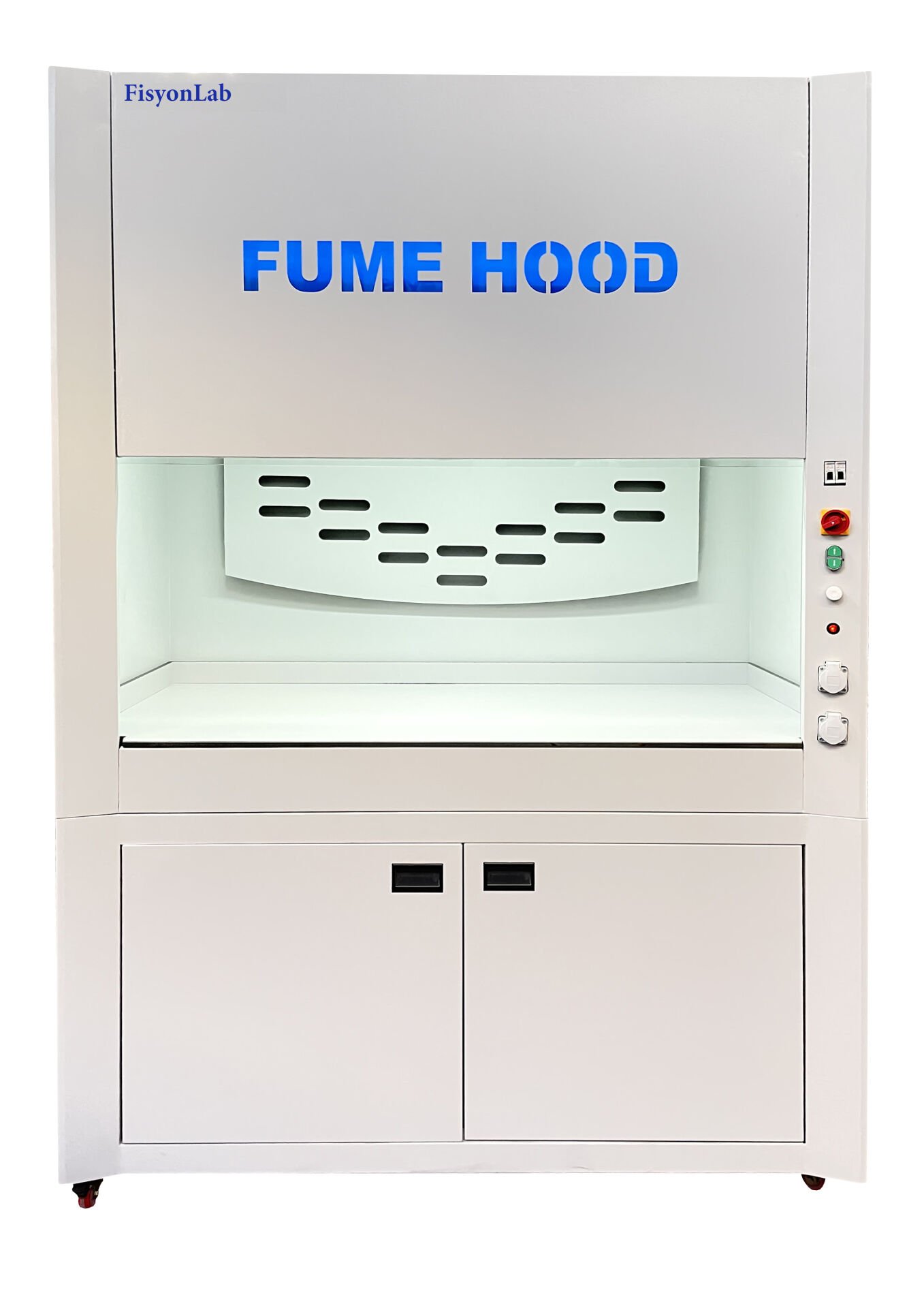 FisyonLab FCO-150 Çeker Ocak Dolaplı 150x75x230cm ( Otomatik Cam )