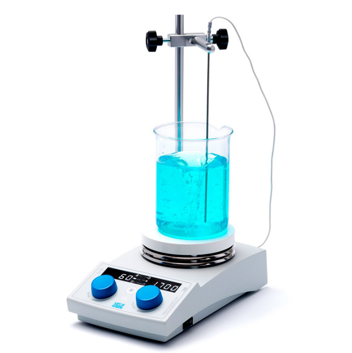 Velp AREX-6 Digital PRO System with Probe, Rod,Clamp Isıtıcılı Manyetik Karıştırıcı 20 Litre / 370 °C / 30... 1700 rpm