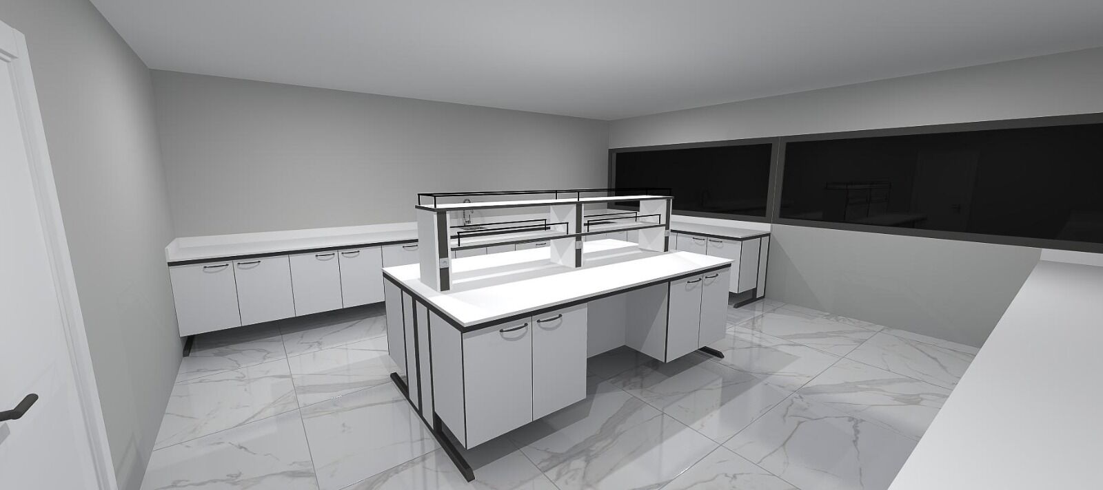 C-Frame Laboratuvar Tezgahı