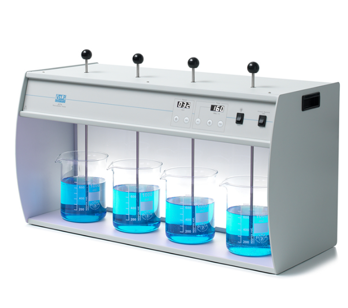 Velp JLT4 Jar Test Cihazı  (Flokülatör)  Dijital Kontrollü 10... 300 rpm