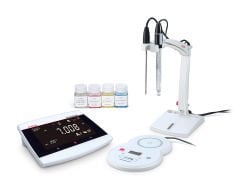 Ohaus a-AB41PH-F Aquasearcher Masa Tipi Ph Metre Seti ( St410 Ph Elektrodu - Sttemp Sıcaklık Probu - Ph Tampon Çözeltileri Mini Set  (4 × 50ml) - Kompakt Karıştıcı As20 )