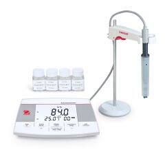 Ohaus a-AB23EC-F Aquasearcher Masa Tipi İletkenlik Ölçer Setİ ( Stcon3 İletkenlik Probu - İletkenlik Solüsyon Seti (1413us/cm, 4×50ml) )